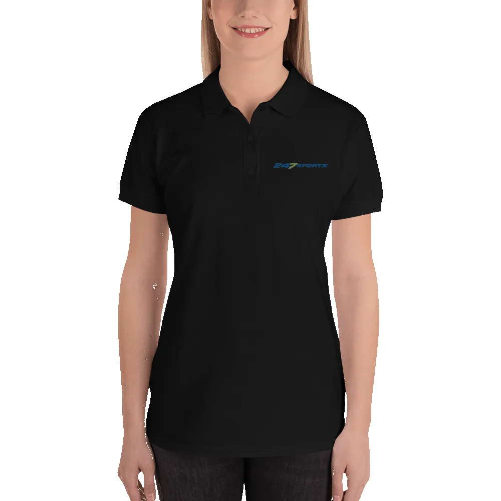 247 Sports Primary Logo Women's Polo Shirt sold by Paramount Shop