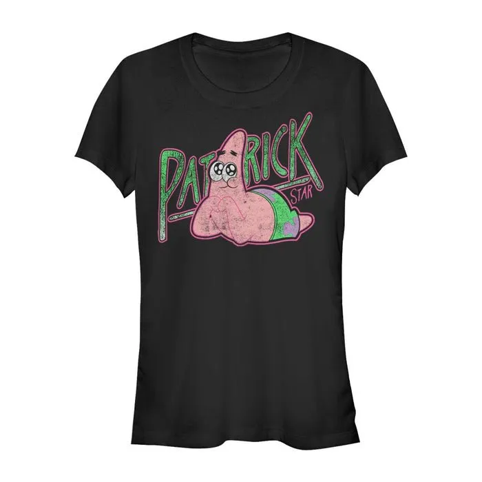 SpongeBob SquarePants Patrick Star 90's Women's Short Sleeve T-Shirt sold by Paramount Shop