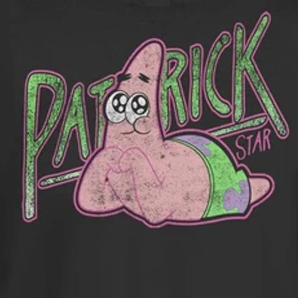 SpongeBob SquarePants Patrick Star 90's Women's Short Sleeve T-Shirt sold by Paramount Shop product image thumbnail 2