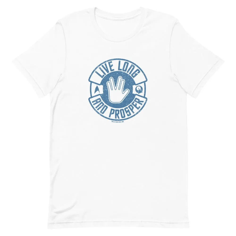 Star Trek Live Long And Prosper Unisex T-Shirt sold by Paramount Shop product image thumbnail 4
