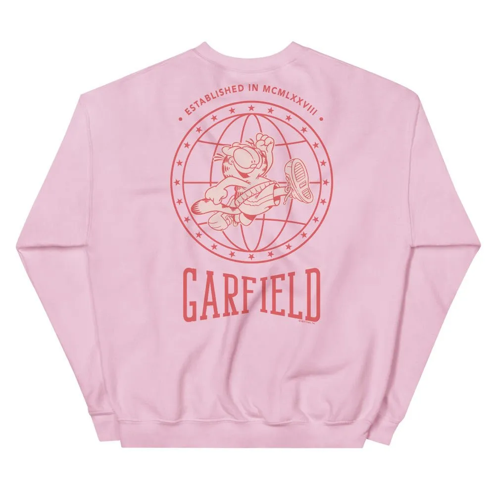Garfield Patch Crewneck Sweatshirt sold by Paramount Shop product image thumbnail 3