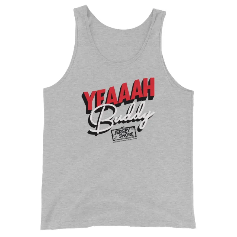 Jersey Shore Family Vacation Yeah Buddy Tank Top sold by Paramount Shop