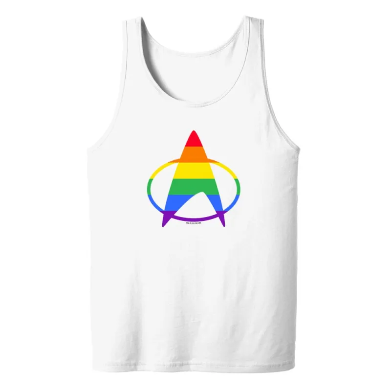 Star Trek: The Next Generation Pride Delta Adult Tank Top sold by Paramount Shop