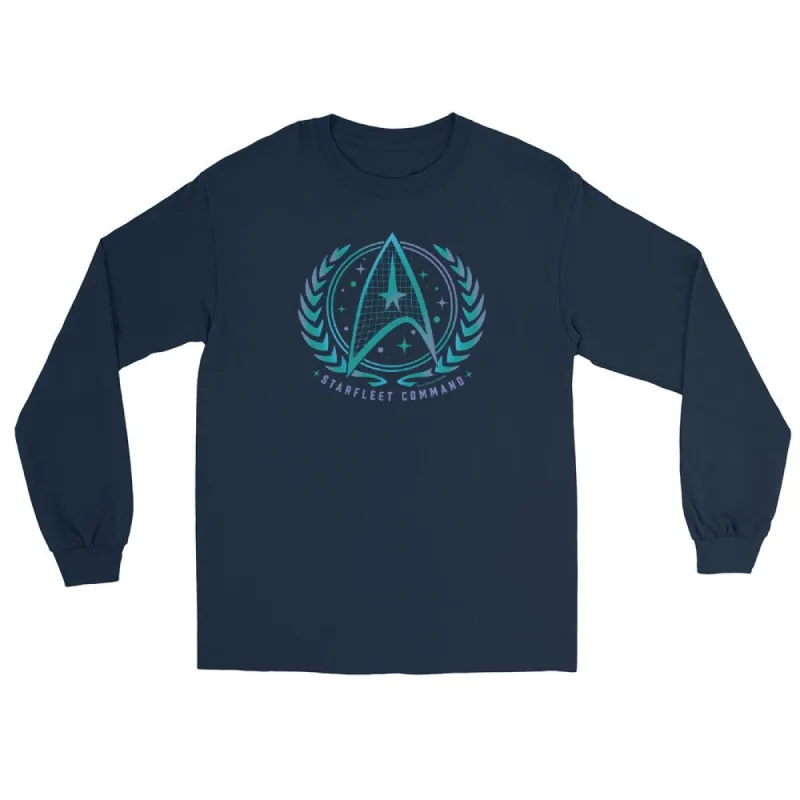 Star Trek: The Original Series Starfleet Badge Long Sleeve T-Shirt sold by Paramount Shop