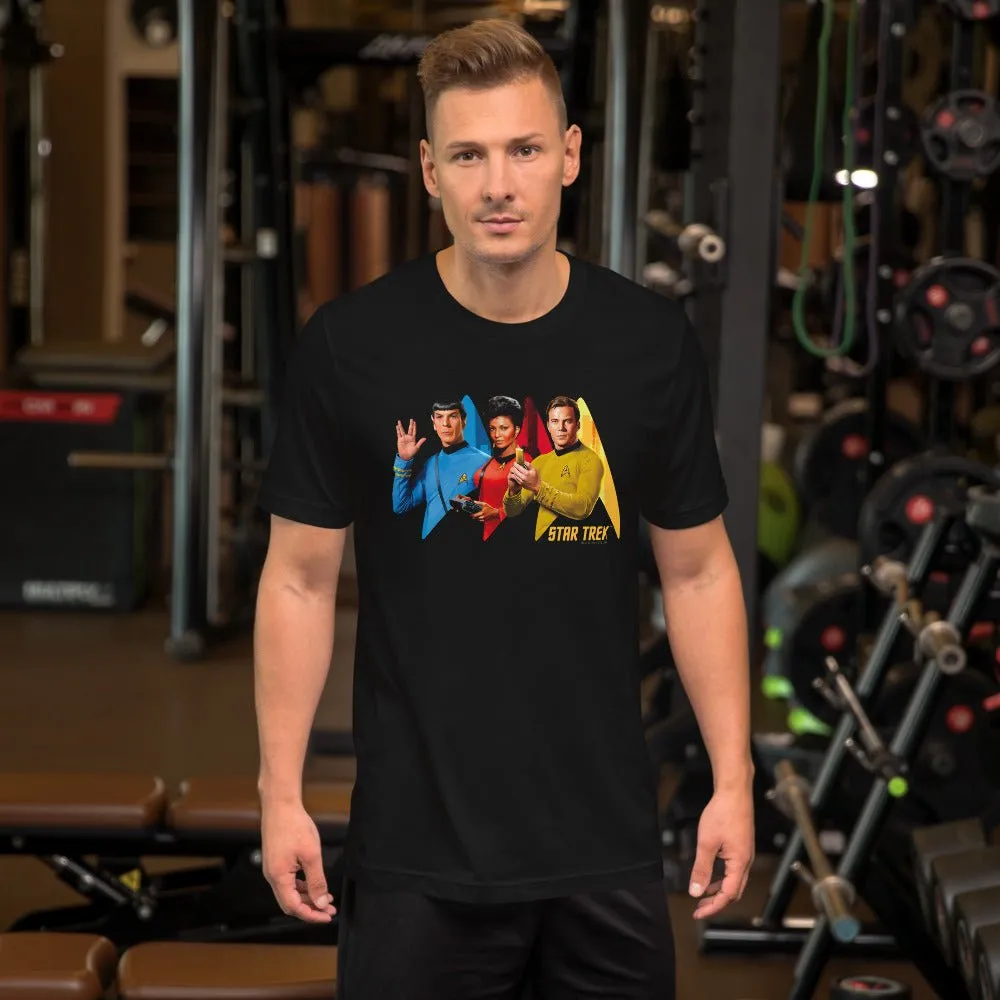 Star Trek: The Original Series Character Group Unisex T-Shirt sold by Paramount Shop product image thumbnail 3