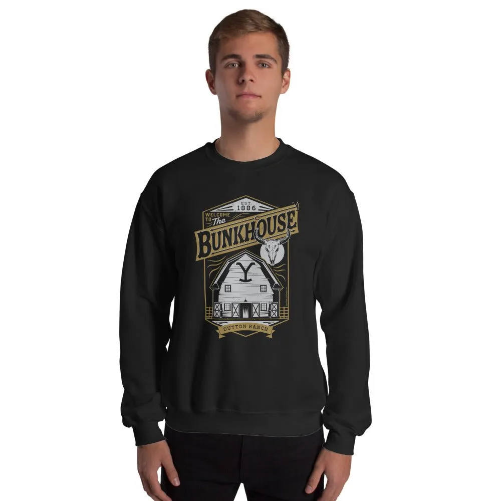 Yellowstone Bunkhouse Crewneck Sweatshirt sold by Paramount Shop product image thumbnail 3