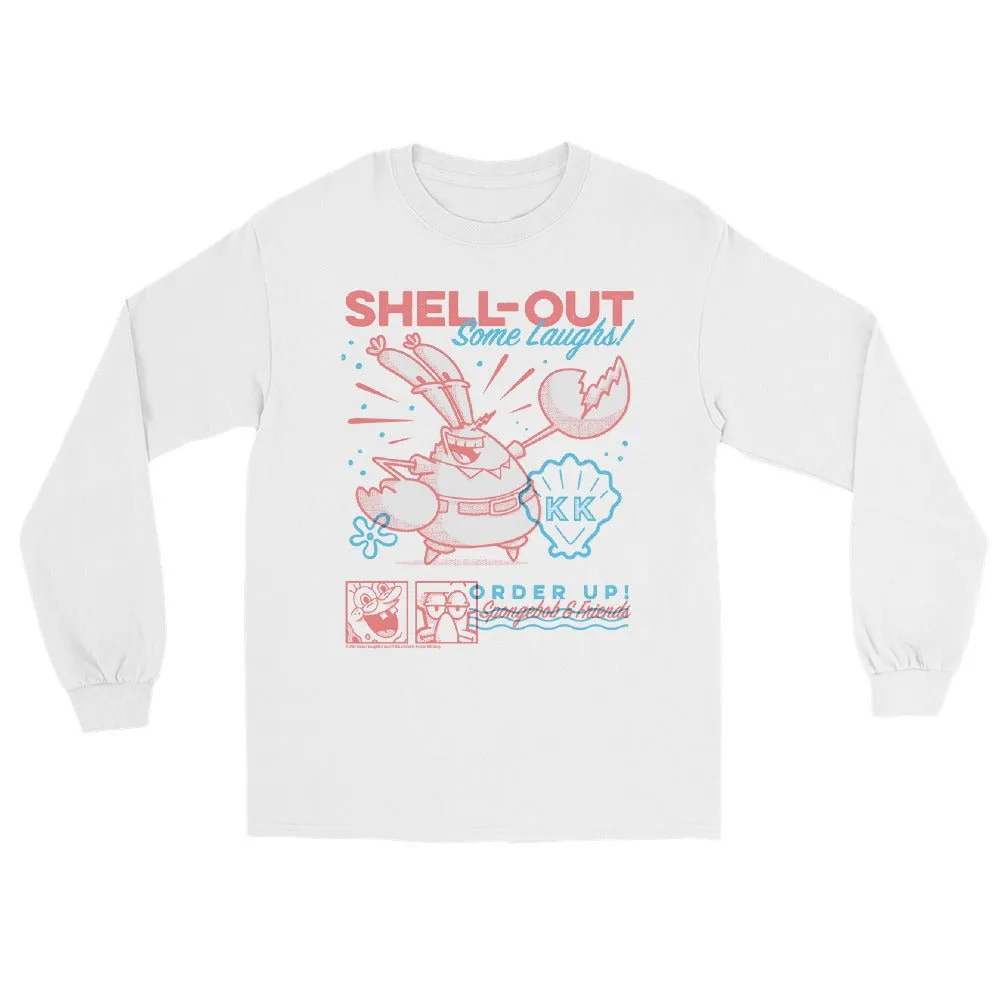 SpongeBob SquarePants Shell Out Some Laughs Unisex Crewneck sold by Paramount Shop