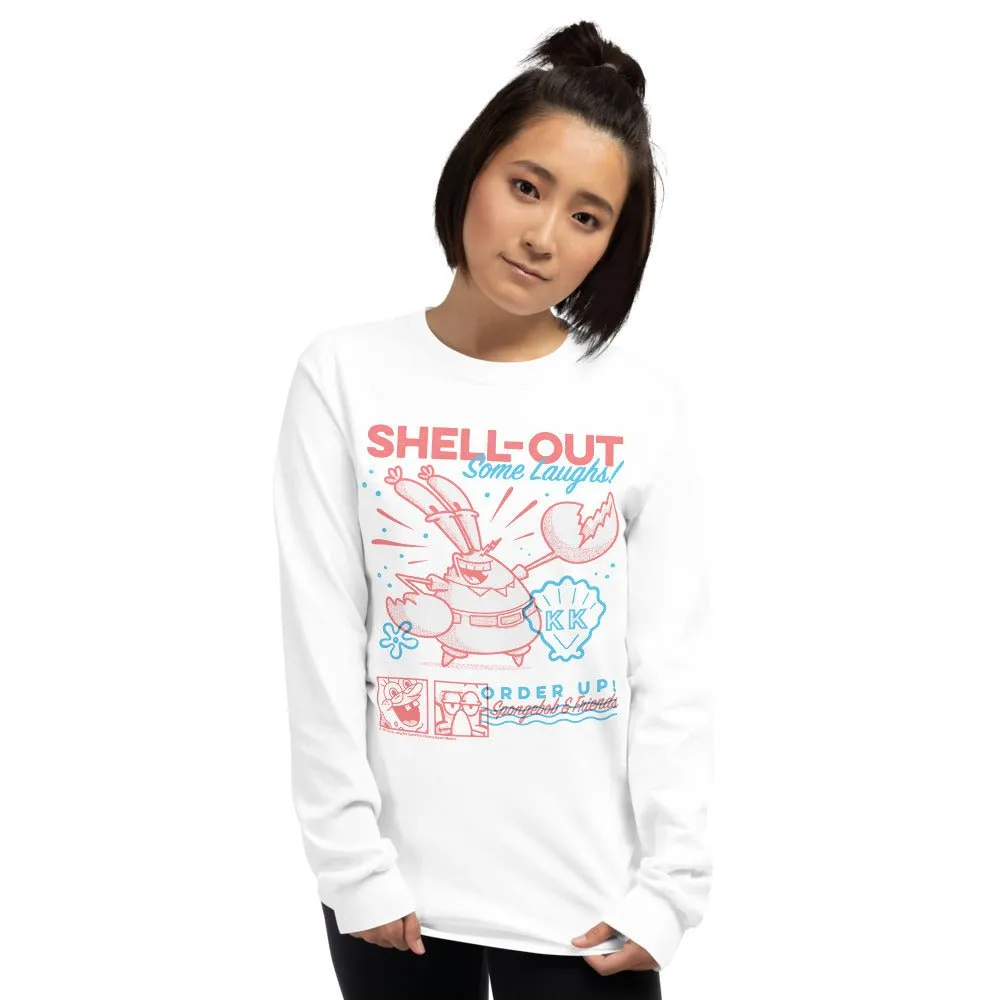 SpongeBob SquarePants Shell Out Some Laughs Unisex Crewneck sold by Paramount Shop product image thumbnail 2