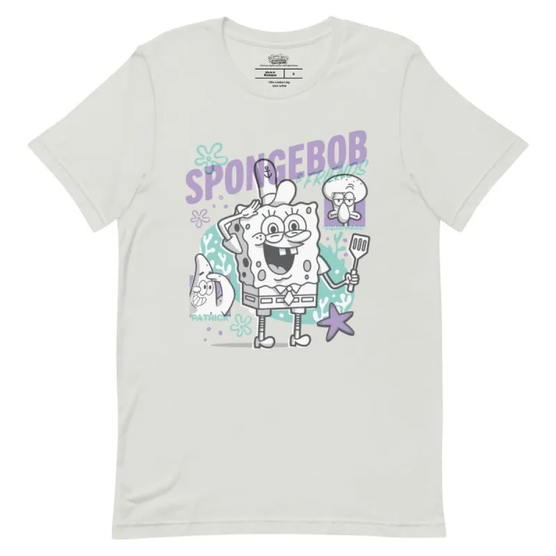 SpongeBob SquarePants SpongeBob And Friends Unisex T-Shirt sold by Paramount Shop
