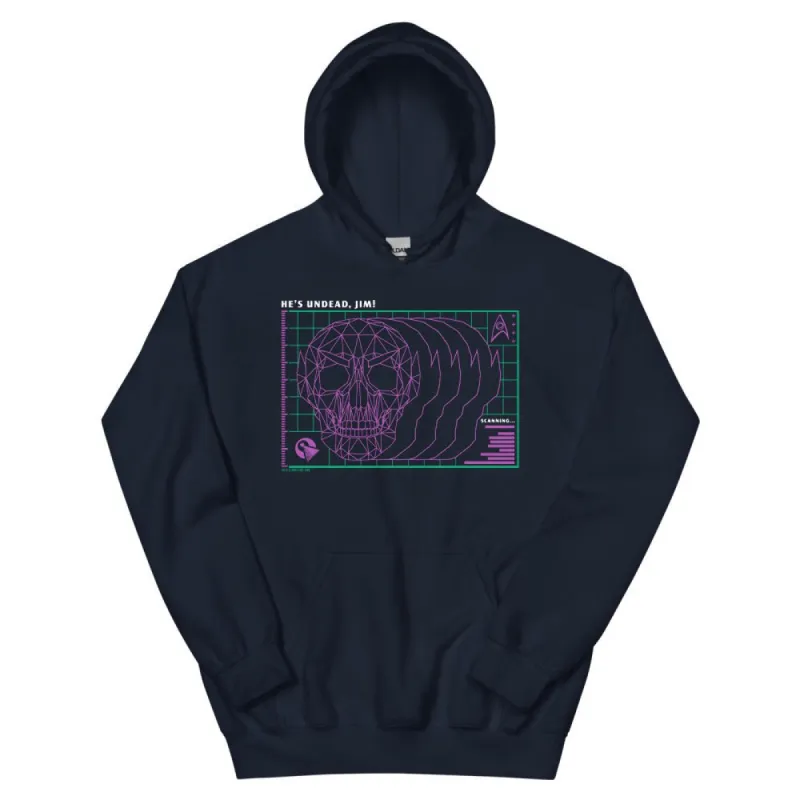 Star Trek He's Undead, Jim! Unisex Hoodie sold by Paramount Shop