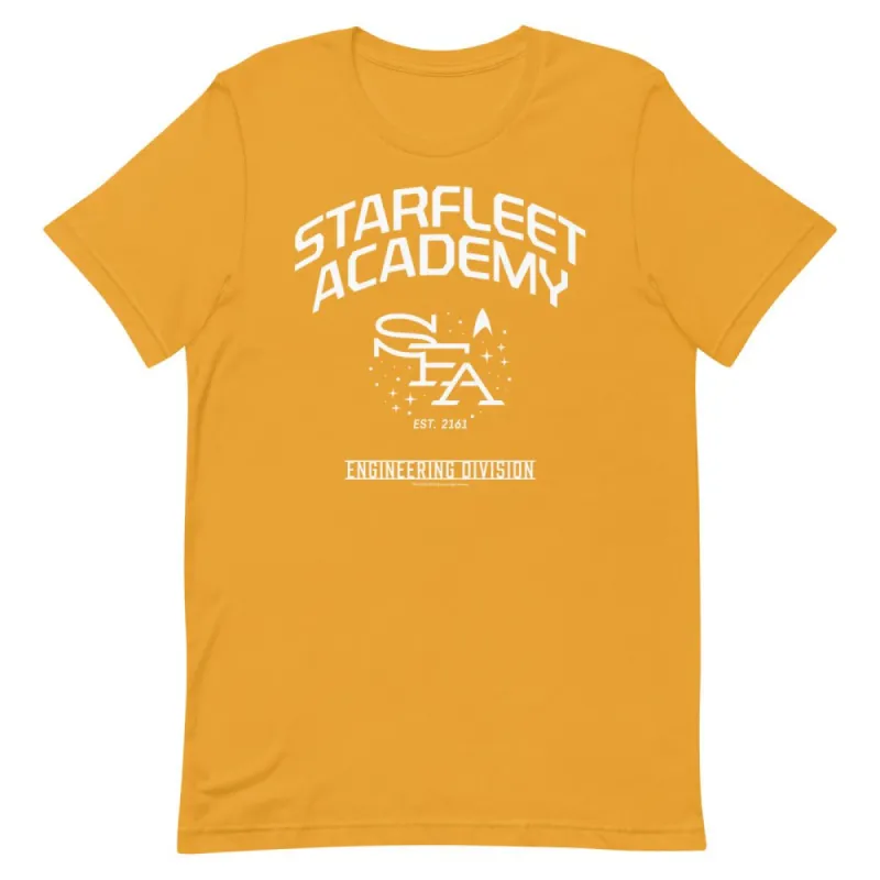 Star Trek: Starfleet Academy Engineering Division T-Shirt sold by Paramount Shop