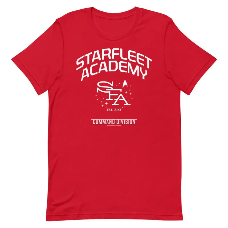 Star Trek: Starfleet Academy Command Division T-Shirt sold by Paramount Shop