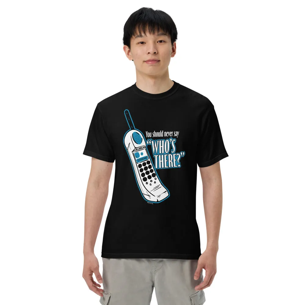 Scream Who's There? Unisex Comfort Colors T-Shirt sold by Paramount Shop product image thumbnail 3
