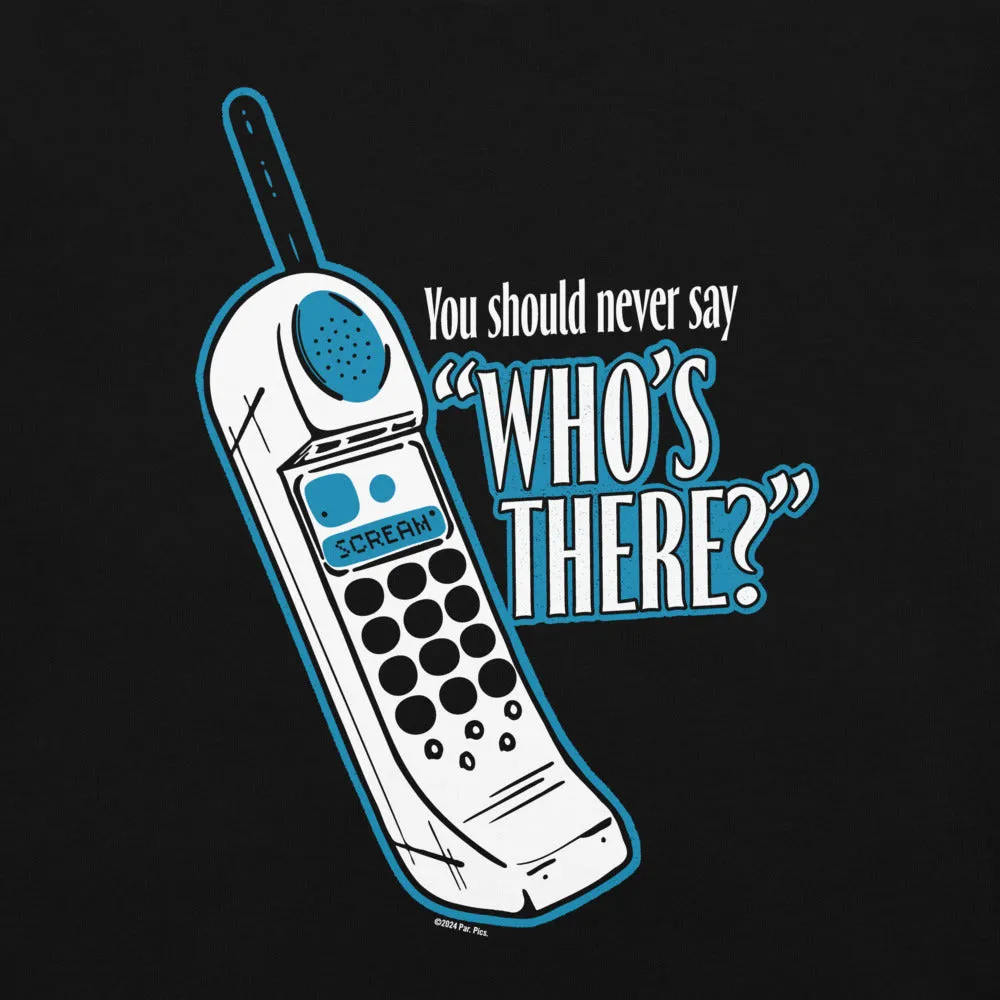 Scream Who's There? Unisex Comfort Colors T-Shirt sold by Paramount Shop product image thumbnail 2