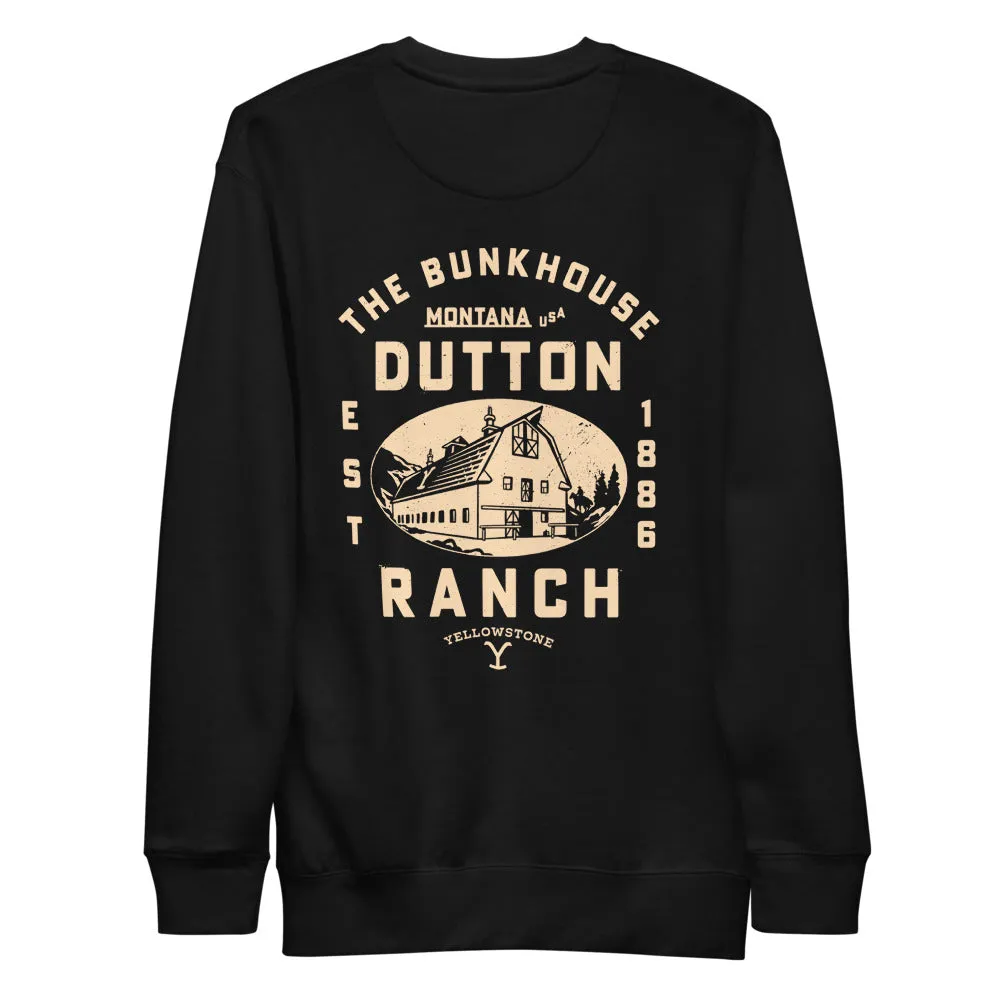Yellowstone The Bunkhouse 1886 Sweatshirt sold by Paramount Shop