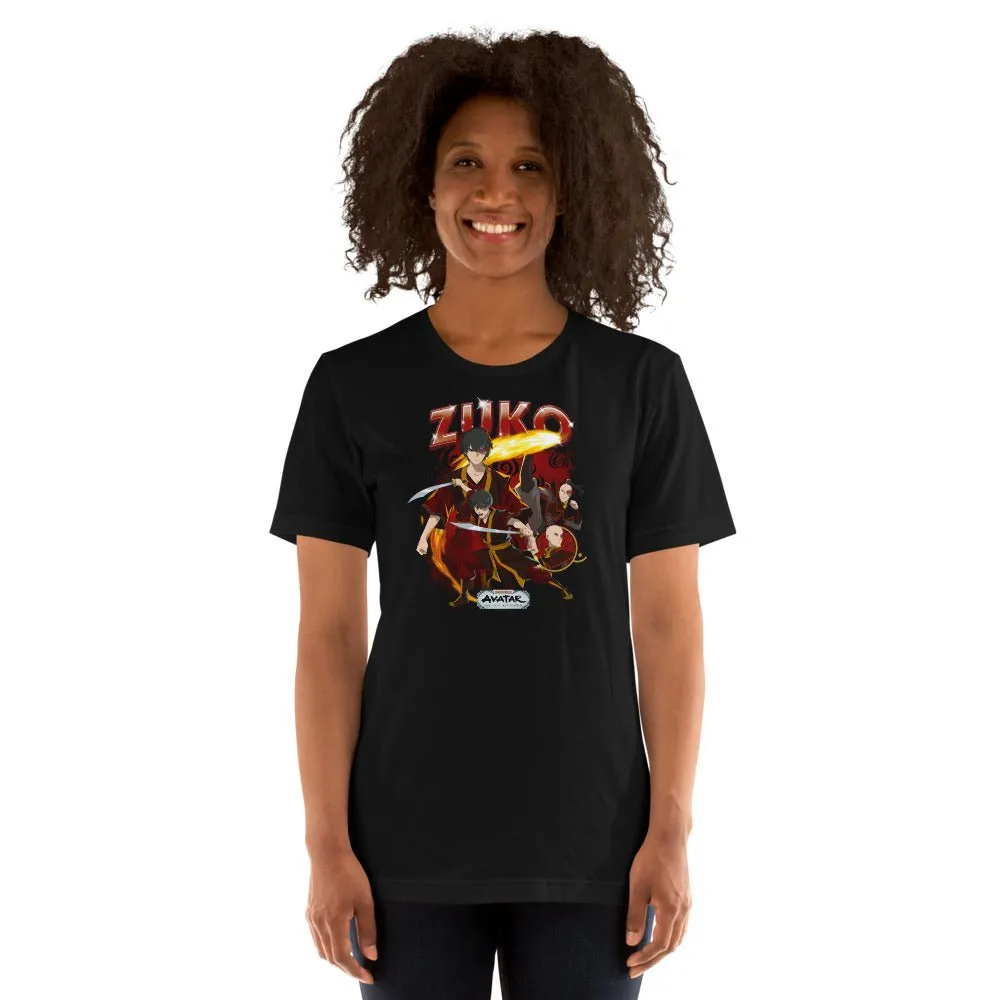 Avatar: The Last Airbender Zuko Heartthrob Unisex T-Shirt sold by Paramount Shop product image thumbnail 3