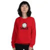 Smile What Makes You Smile? Unisex Crewneck Sweatshirt sold by Paramount Shop