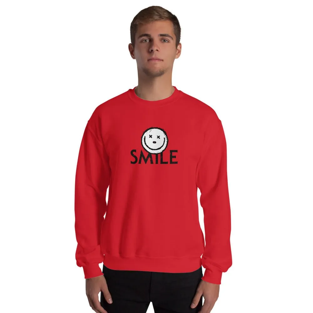 Smile What Makes You Smile? Unisex Crewneck Sweatshirt sold by Paramount Shop product image thumbnail 4