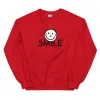 Smile What Makes You Smile? Unisex Crewneck Sweatshirt sold by Paramount Shop