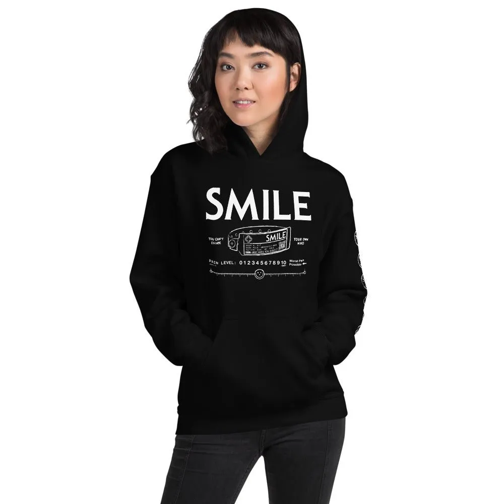 Smile Pain Level Unisex Hoodie sold by Paramount Shop product image thumbnail 4
