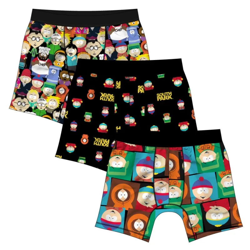 South Park Adult 3 Pack Boxer Briefs sold by Paramount Shop