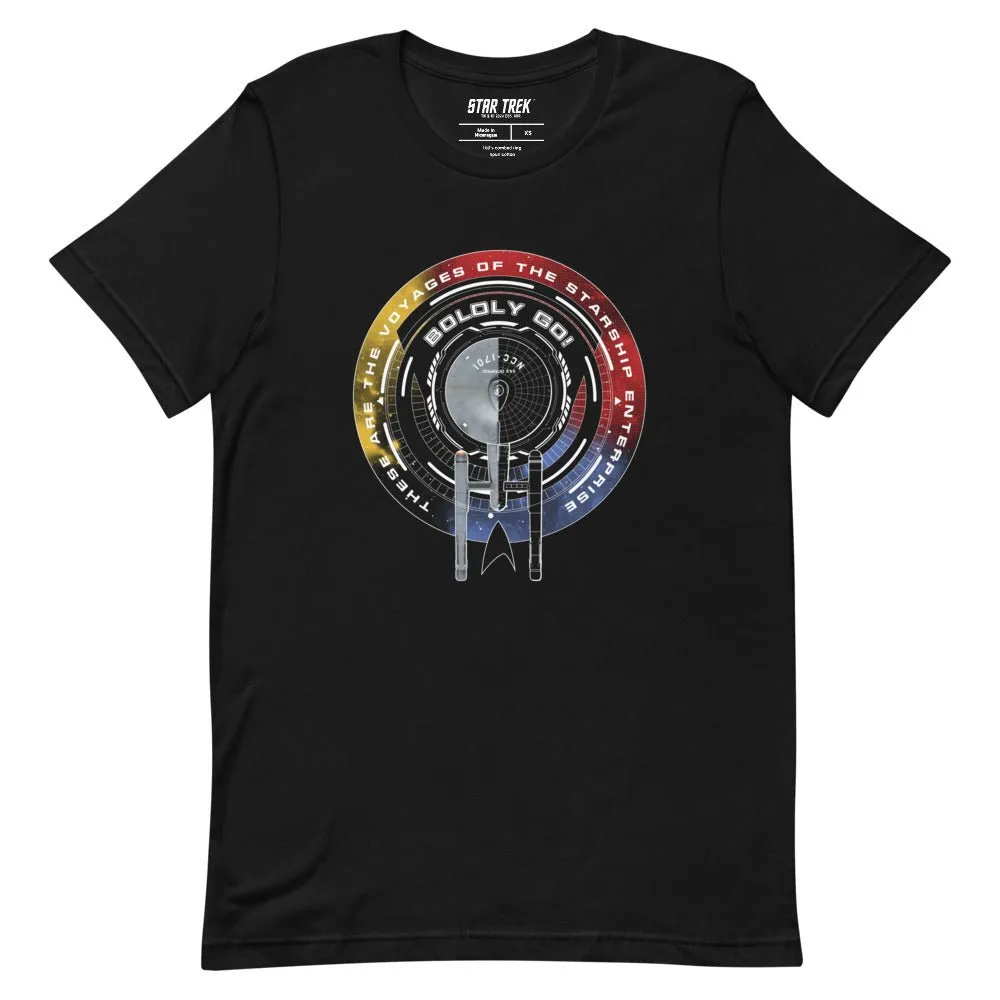 Star Trek: The Original Series Boldly Go Unisex T-Shirt sold by Paramount Shop