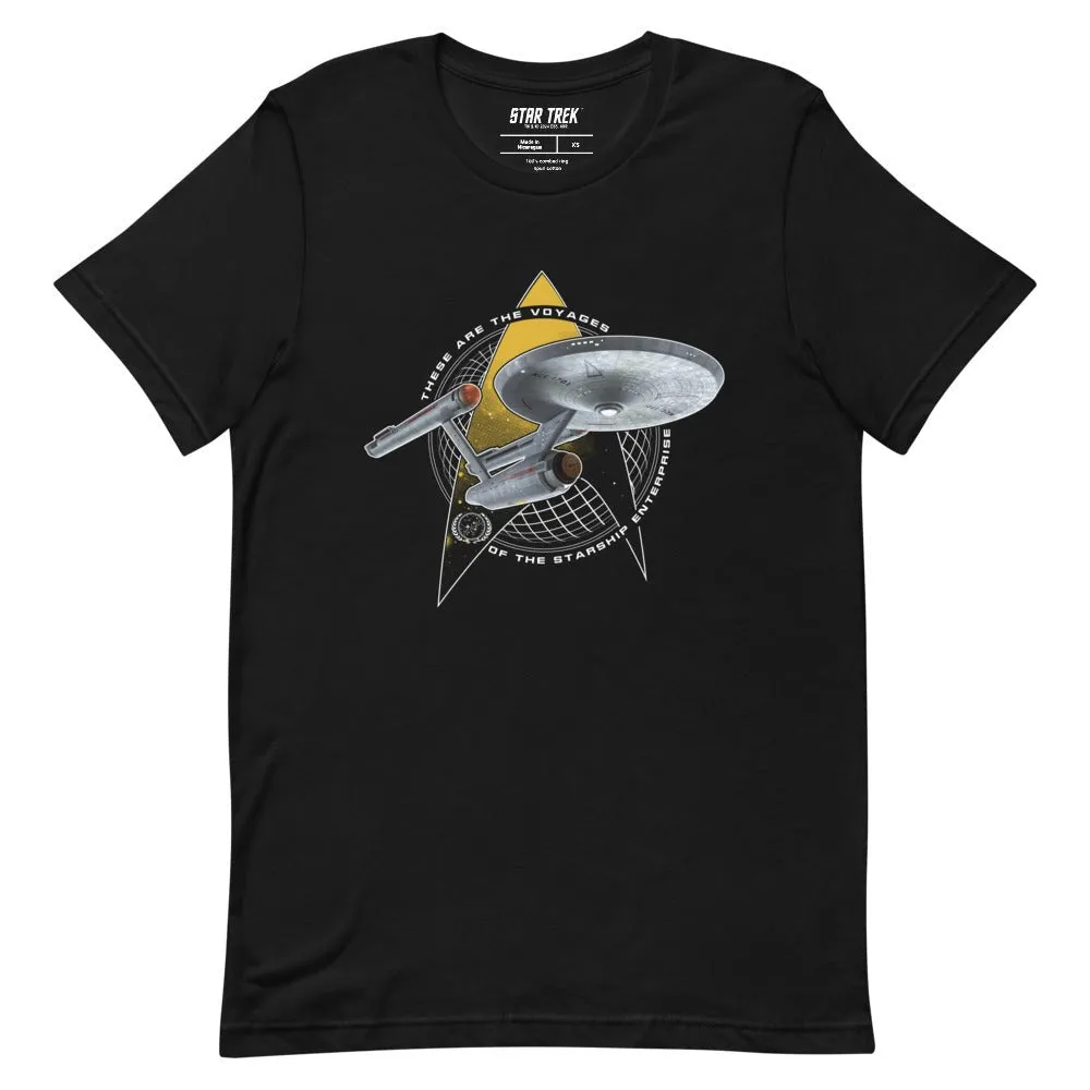 Star Trek: The Original Series These Are The Voyages Unisex T-Shirt sold by Paramount Shop product image thumbnail 3