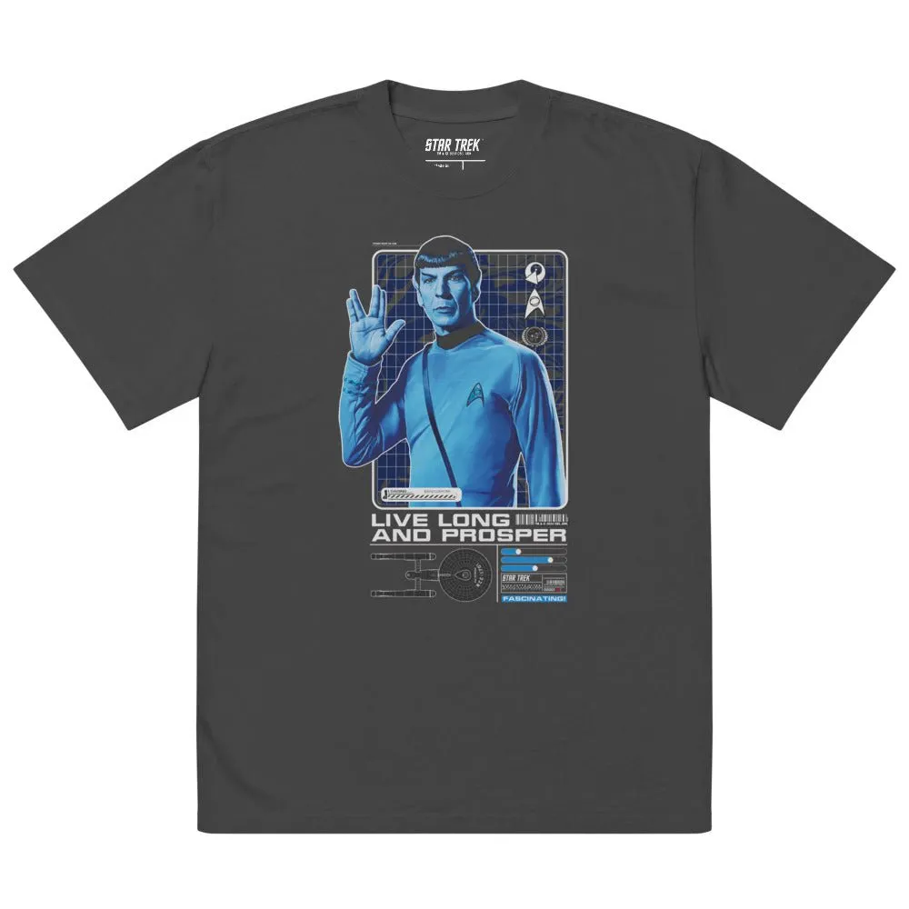 Star Trek: The Original Series Spock Oversized T-Shirt sold by Paramount Shop product image thumbnail 5