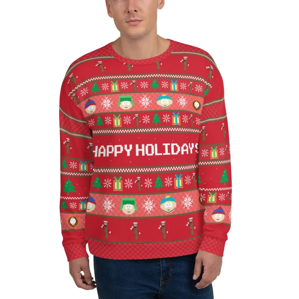 South Park Happy Holidays Ugly Sweatshirt sold by Paramount Shop product image thumbnail 3