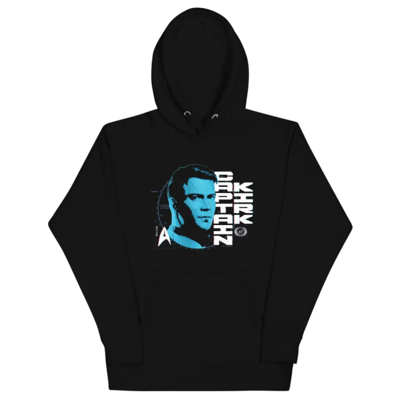 Star Trek: The Original Series Captain Kirk Unisex Hoodie sold by Paramount Shop