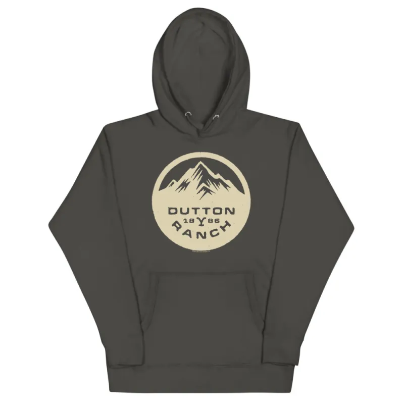 Yellowstone Dutton Ranch Mountain Range Unisex Hoodie sold by Paramount Shop