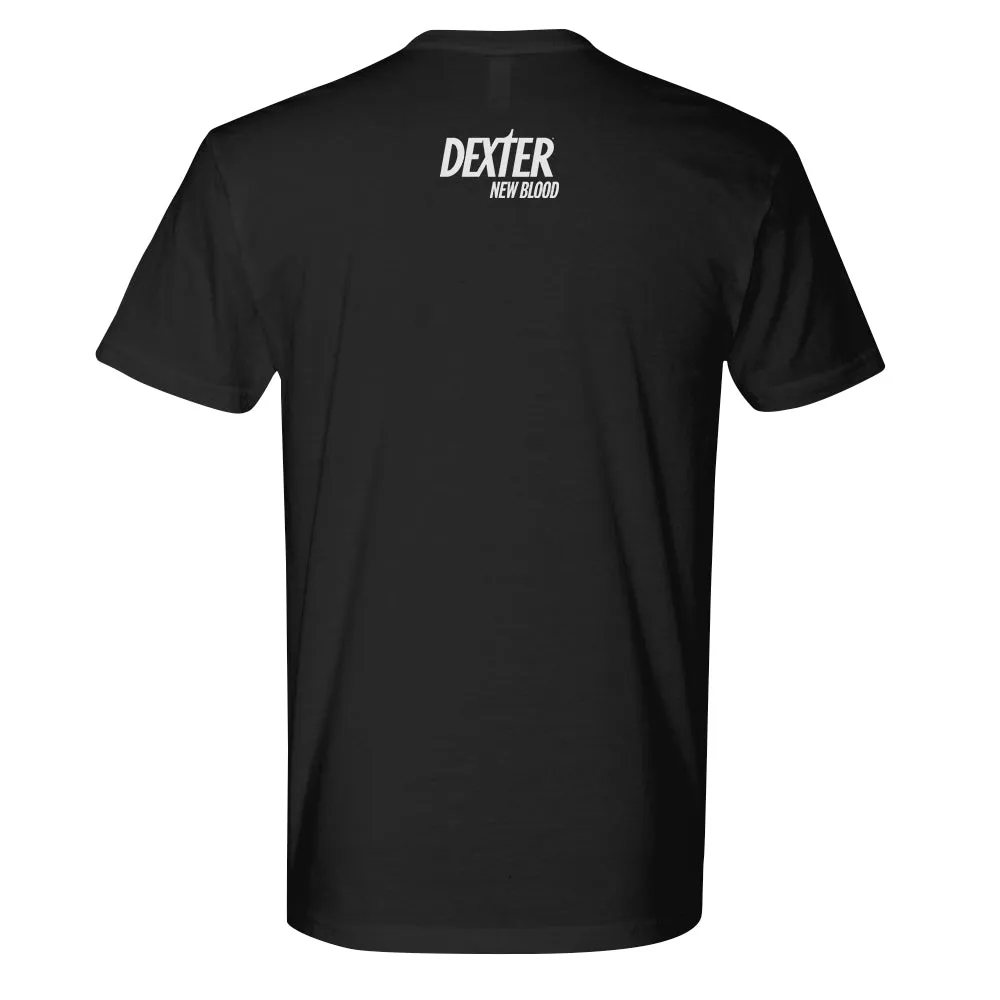 Dexter: New Blood Crystal Bar Logo Adult Short Sleeve T-Shirt sold by Paramount Shop product image thumbnail 3