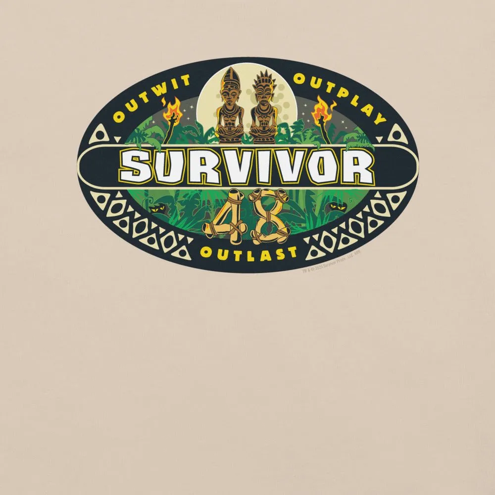 Survivor Season 48 Logo Unisex T-Shirt sold by Paramount Shop product image thumbnail 2