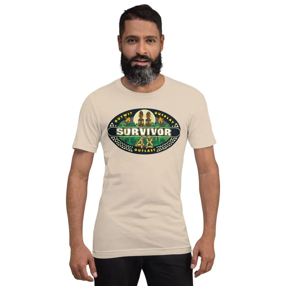 Survivor Season 48 Logo Unisex T-Shirt sold by Paramount Shop product image thumbnail 4