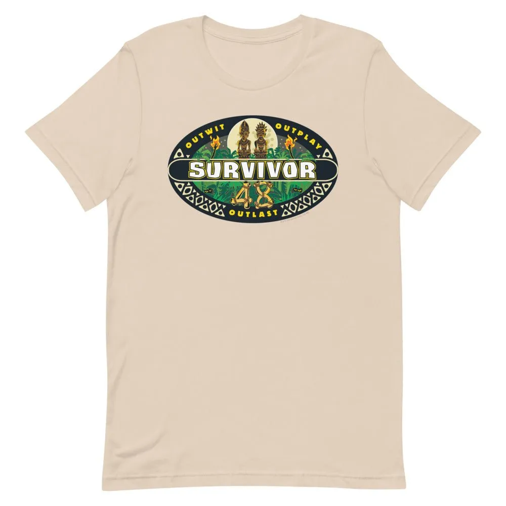 Survivor Season 48 Logo Unisex T-Shirt sold by Paramount Shop