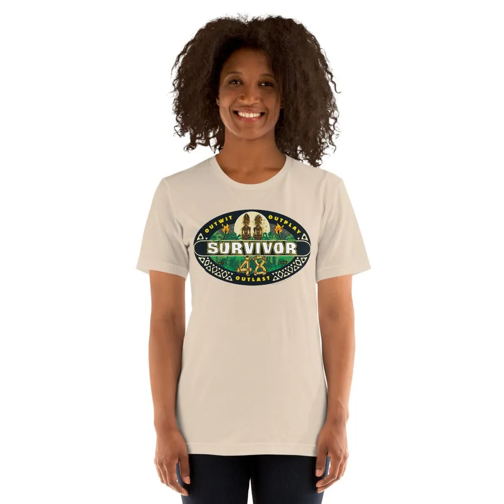 Survivor Season 48 Logo Unisex T-Shirt sold by Paramount Shop product image thumbnail 3
