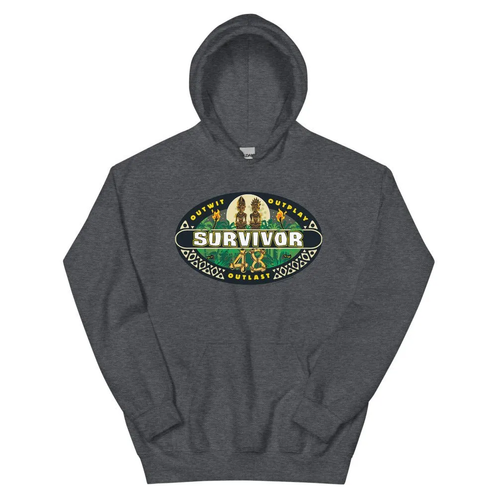 Survivor Season 48 Logo Unisex Hoodie sold by Paramount Shop