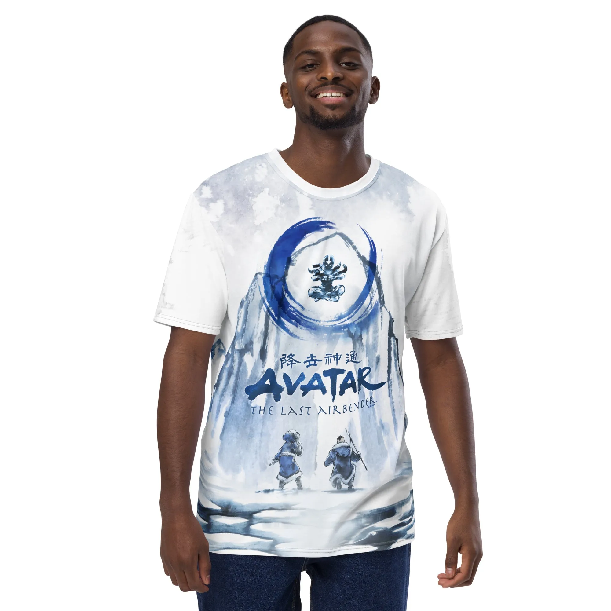 Avatar: The Last Airbender Watercolor T-Shirt sold by Paramount Shop product image thumbnail 3