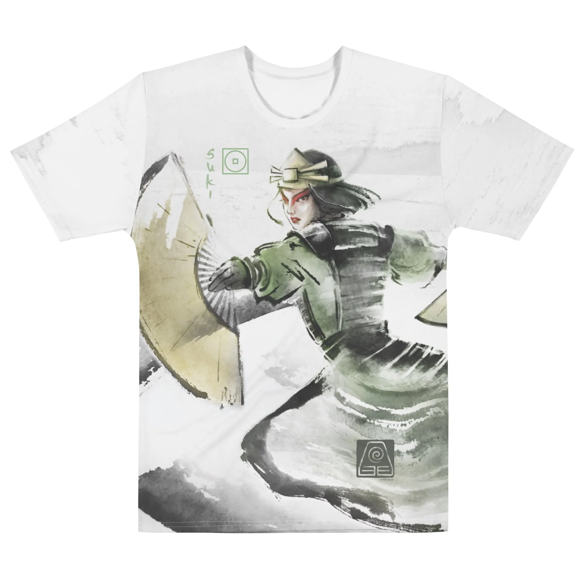 Avatar: The Last Airbender Suki Watercolor T-Shirt sold by Paramount Shop