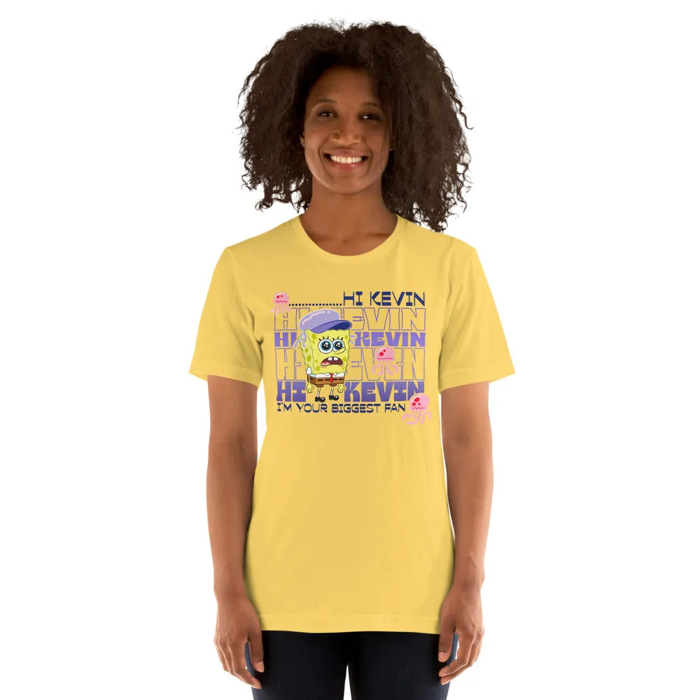 SpongeBob SquarePants Hi Kevin Unisex T-Shirt sold by Paramount Shop product image thumbnail 3