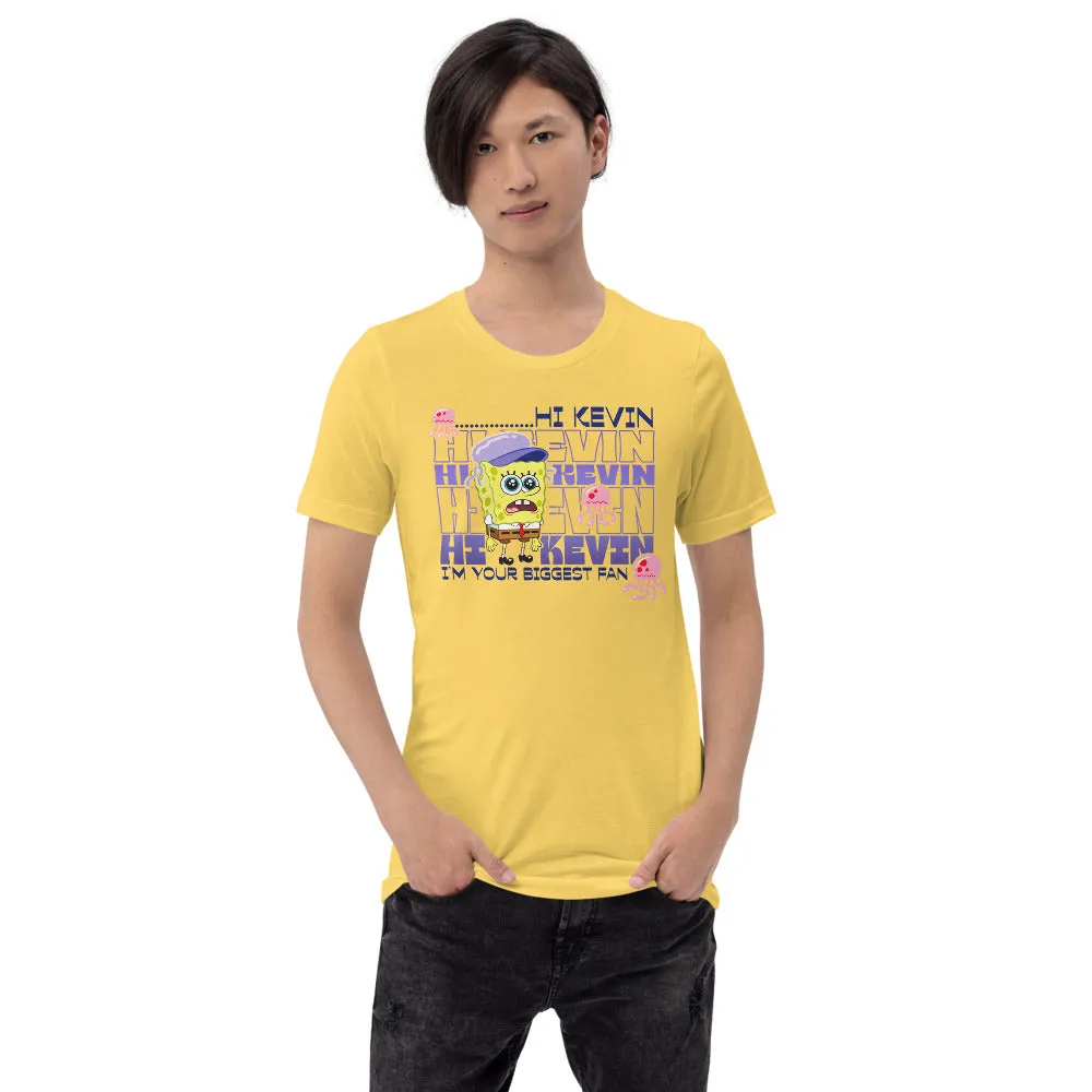 SpongeBob SquarePants Hi Kevin Unisex T-Shirt sold by Paramount Shop product image thumbnail 4