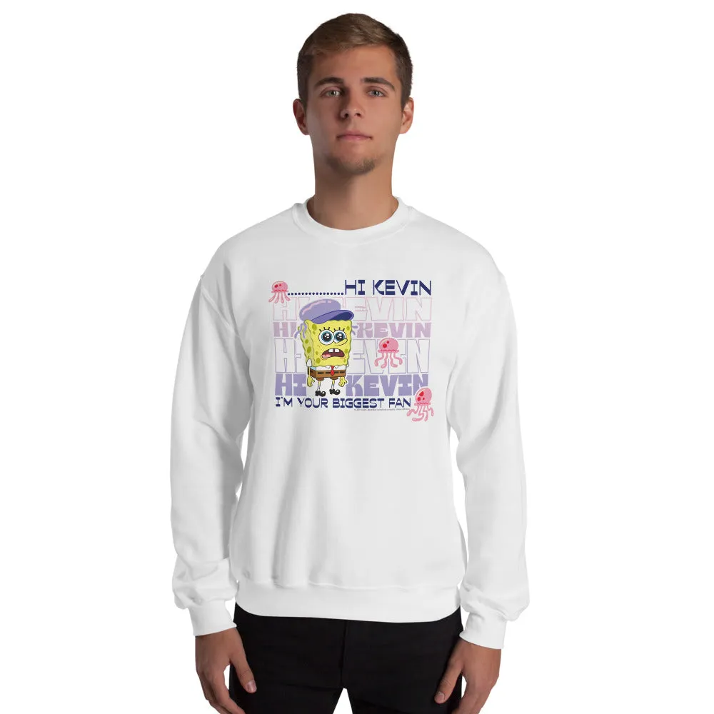 SpongeBob SquarePants Hi Kevin Fleece Crewneck Sweatshirt sold by Paramount Shop product image thumbnail 5