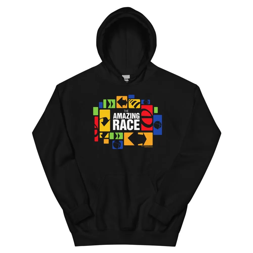 The Amazing Race Icon Hooded Sweatshirt sold by Paramount Shop