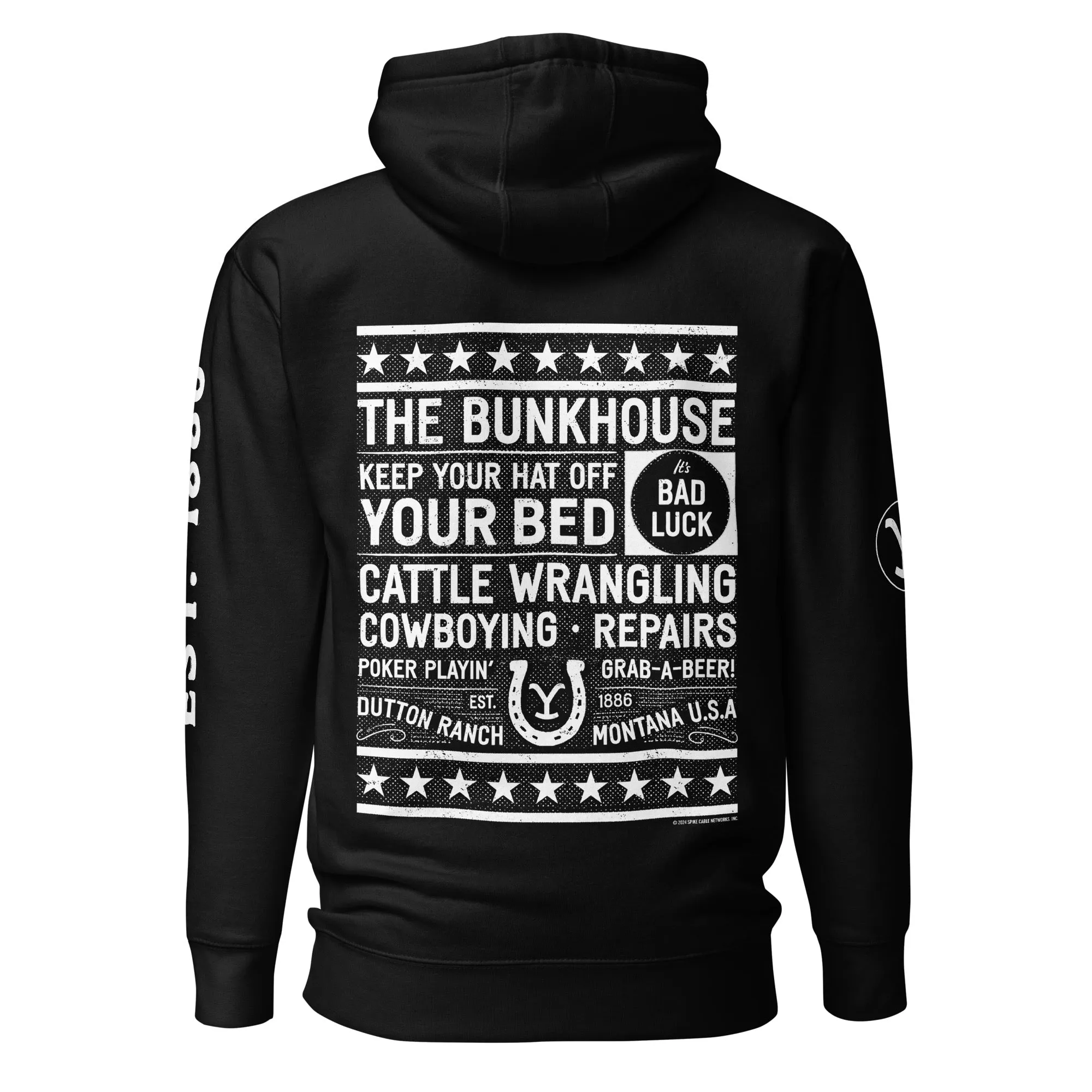 Yellowstone Bunkhouse Adult Hoodie sold by Paramount Shop