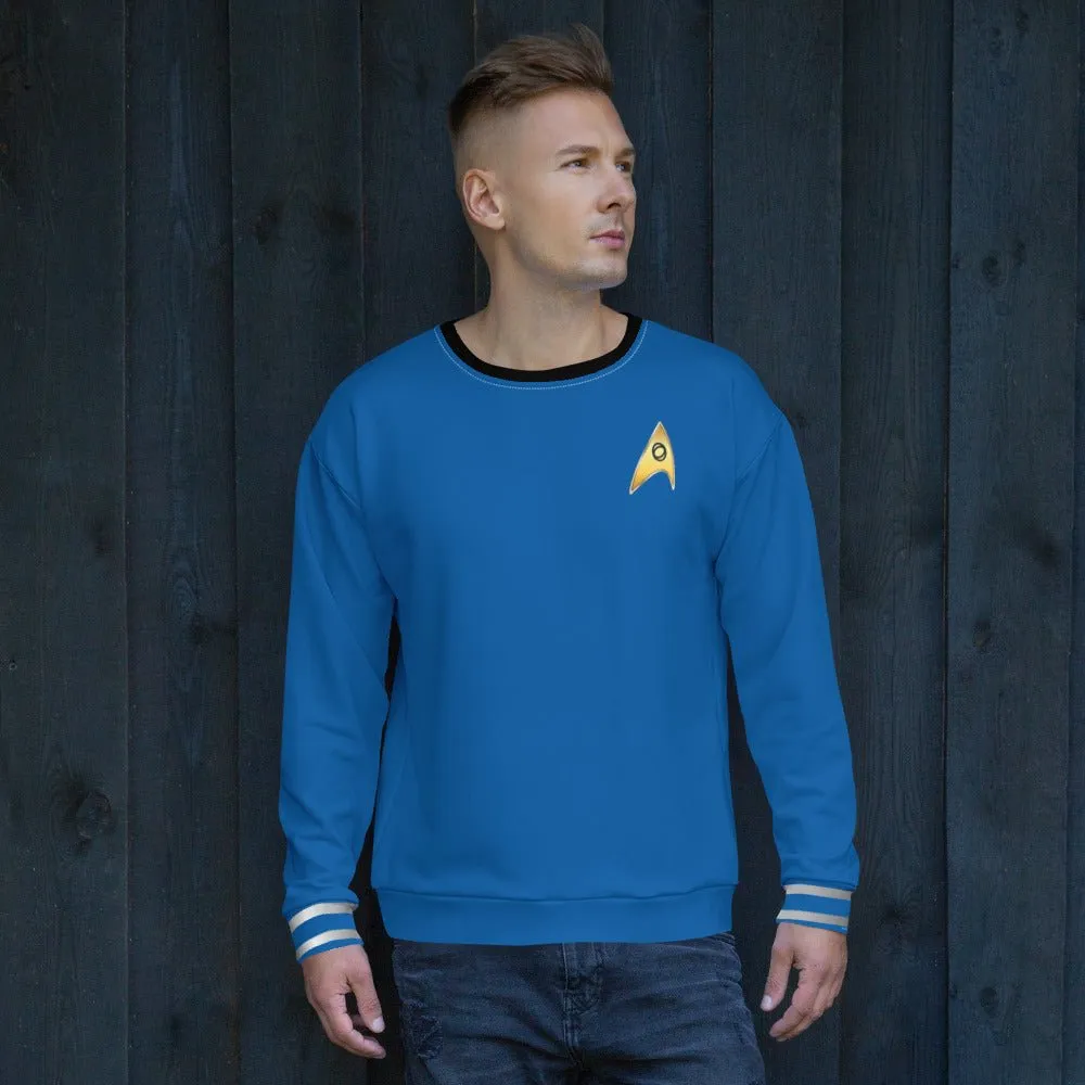 Star Trek: Strange New Worlds Spock Uniform Crewneck sold by Paramount Shop product image thumbnail 2