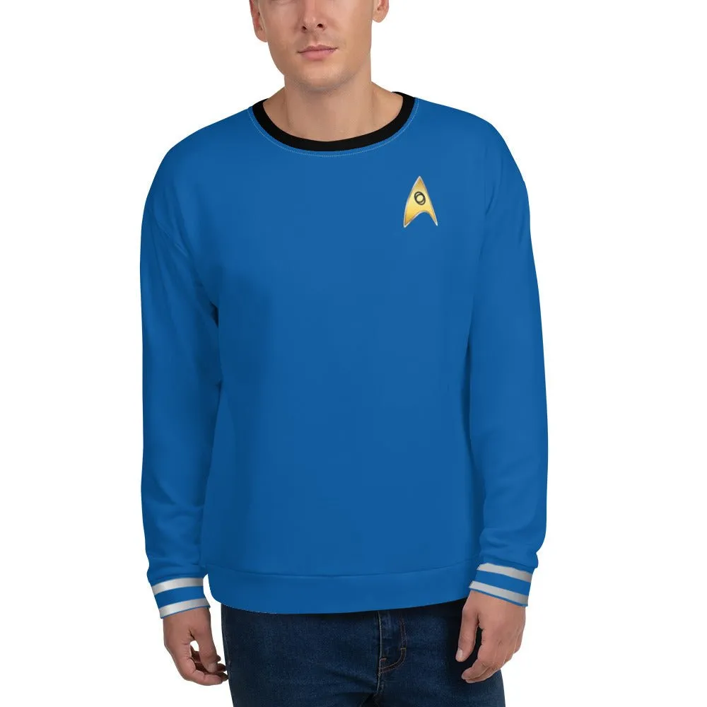 Star Trek: Strange New Worlds Spock Uniform Crewneck sold by Paramount Shop product image thumbnail 3