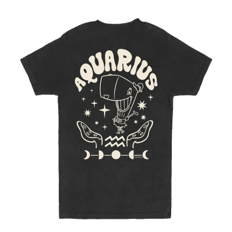 Spongebob Astrology with Squidward Signs T-Shirt made by Paramount Shop