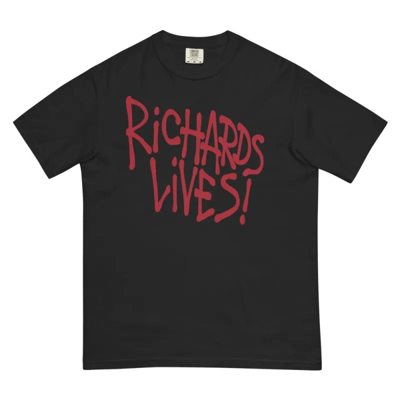 The Running Man T-Shirt "Richards Lives!" sold by Paramount Shop