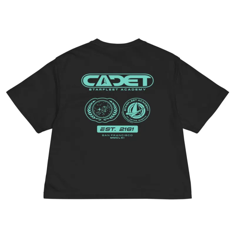 Star Trek: Starfleet Academy Women's Boxy T-Shirt Medical Division Comfort Colors made by Paramount Shop
