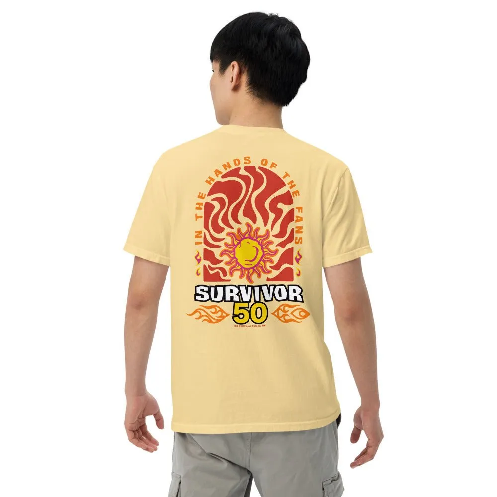 Survivor Season 50 Comfort Colors T-Shirt Sun Tribe sold by Paramount Shop product image thumbnail 4